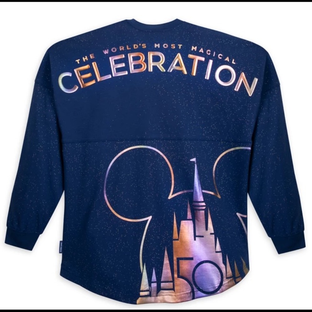 WDW DISNEY’s 50th Anniversary Spirit Jersey sz L